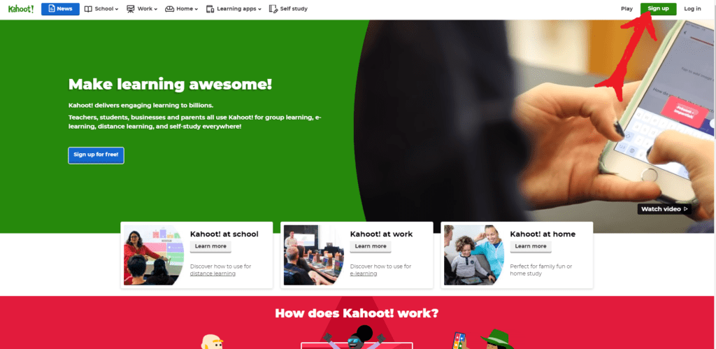 Kahoot! for schools: how it works