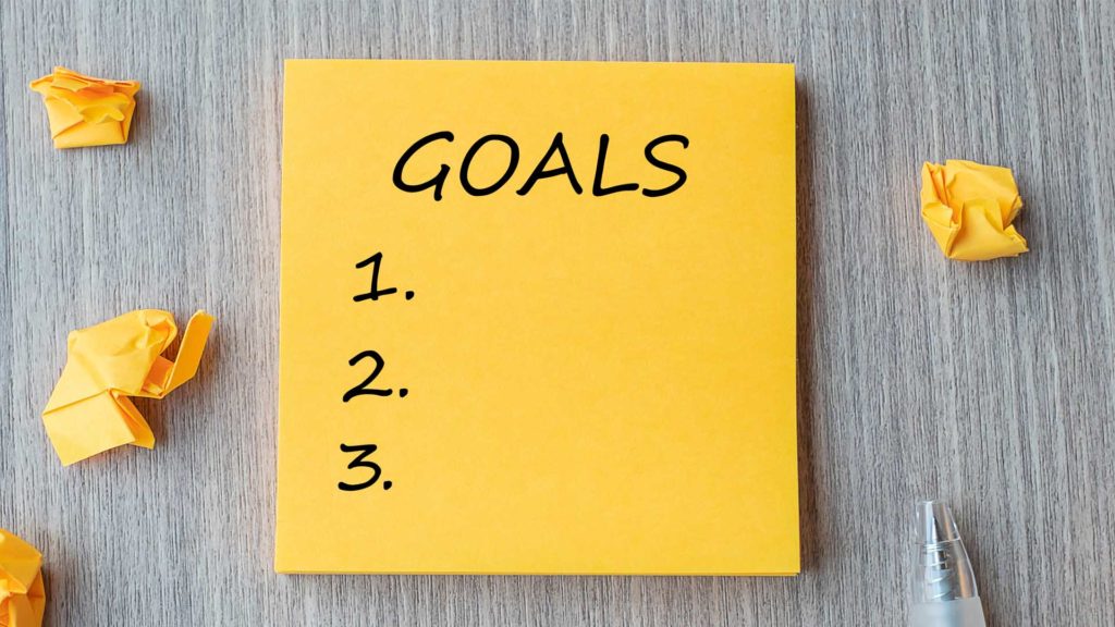 personal goals list
