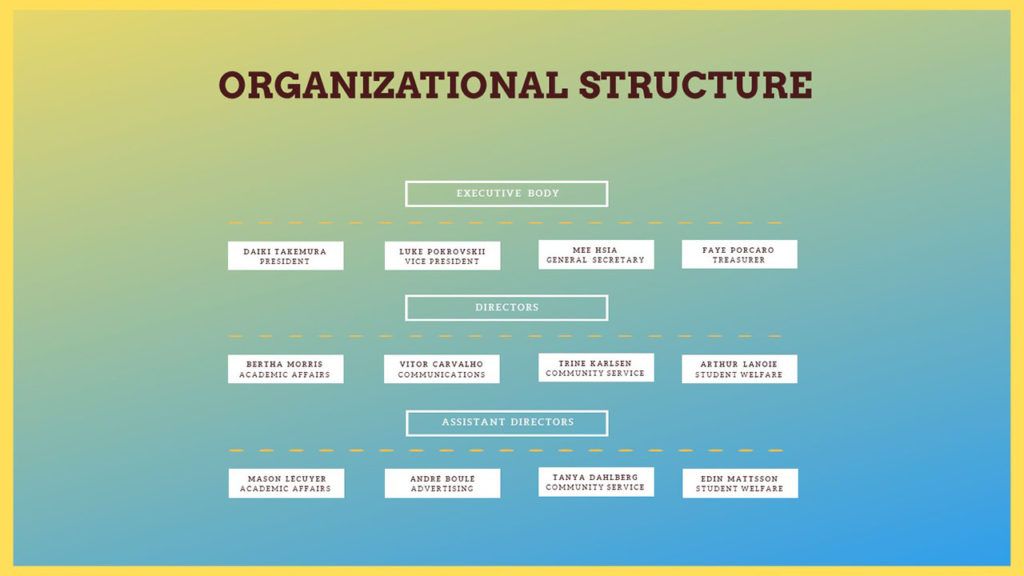 Organisational Structure