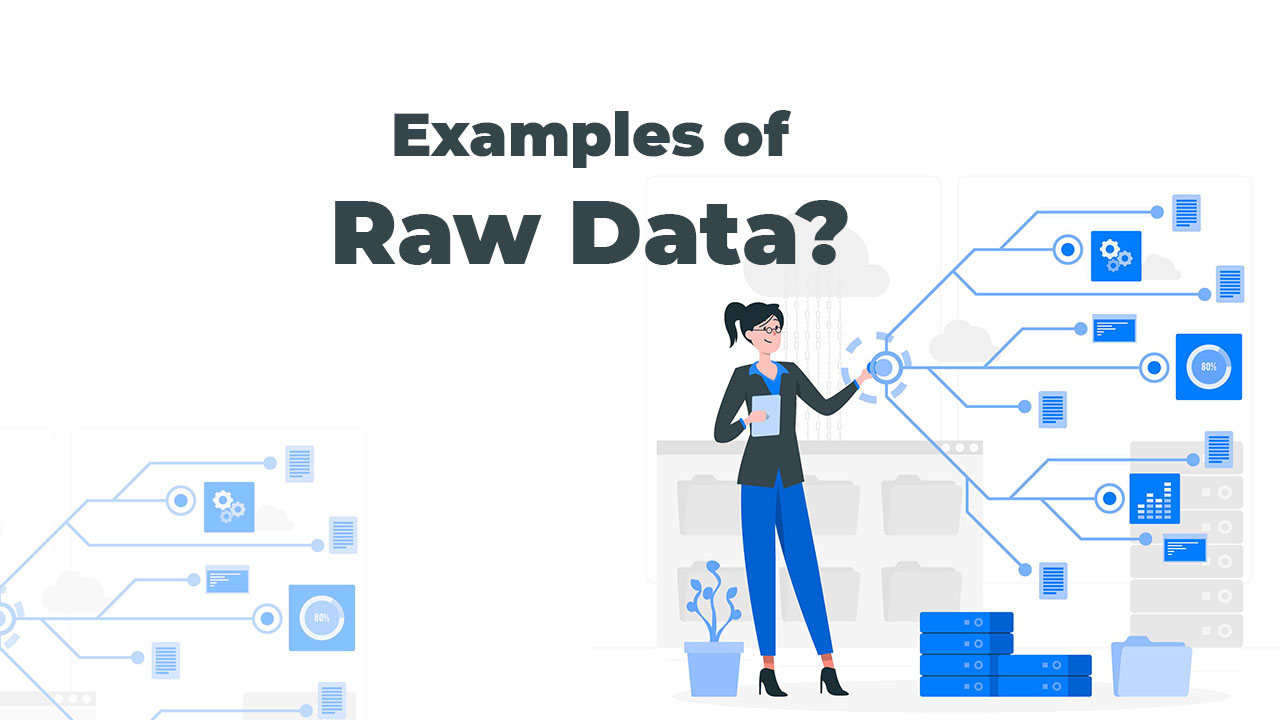 What are the types of raw data?